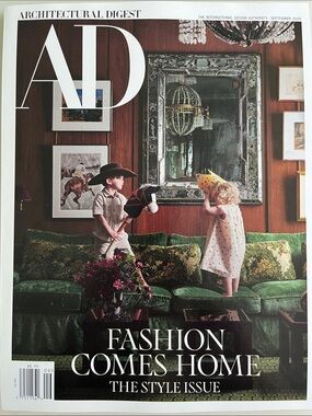 Architectural Digest Magazine September 2025.